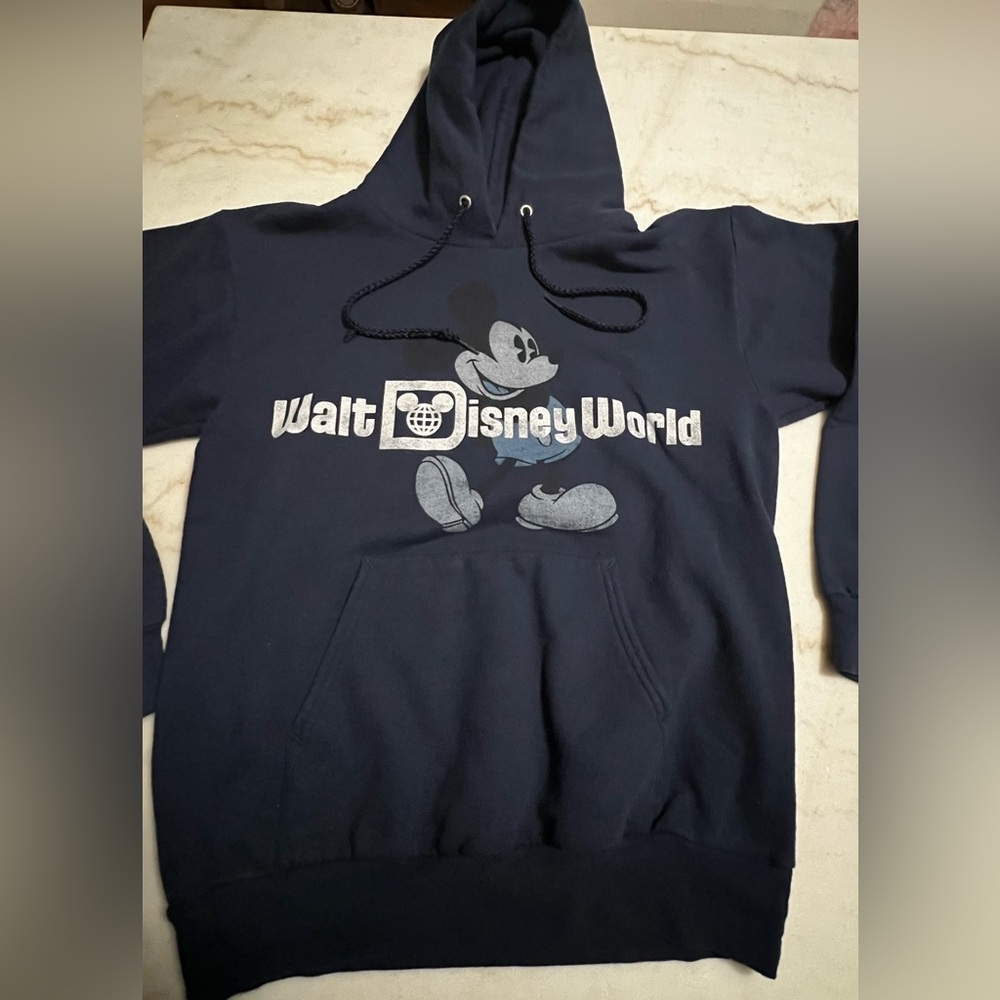Hanes Navy Blue Sweater with Graphic